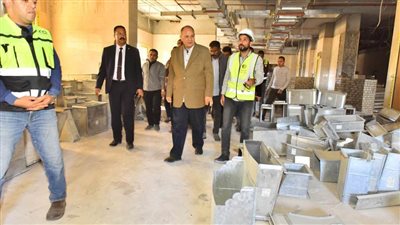  محافظ أسيوط يتفقد مشروع إنشاء مستشفى منفلوط النموذجي