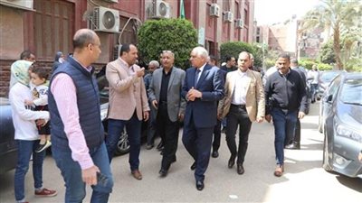 محافظ الجيزة يتفقد مستشفى أم المصريين للوقوف على مستوى الخدمات الصحية المقدمة للمرضى 