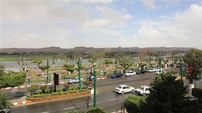 أمطار خفيفة ومتوسطة وغيوم تشهدها المنيا