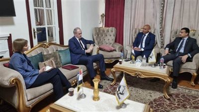 تنسيقية شباب الأحزاب والسياسيين تستقبل سفير بيلاروسيا بالقاهرة