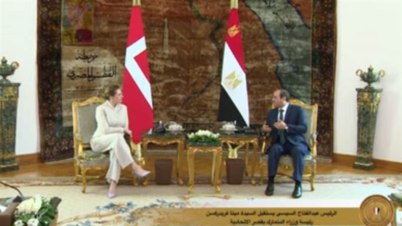 استقبال الرئيس السيسي