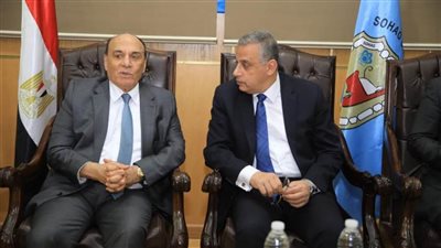 محافظ سوهاج يلتقي اللواء 