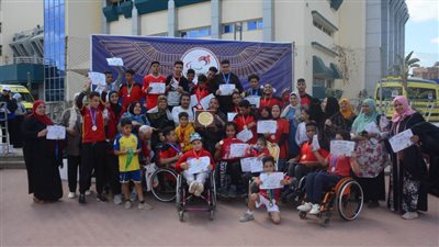 الجيزة وبني سويف وحلوان تفُزن بدرع بطولة الجمهورية لألعاب القوى البارالمبية للناشئين 