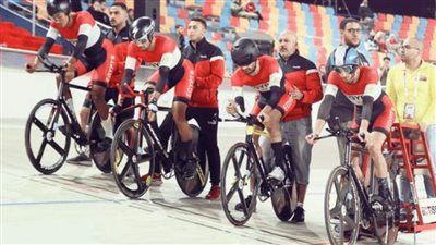 4 مصريين يشاركون في منافسات اليوم الثالث لكأس العالم لدراجات المضمار بالقاهرة 