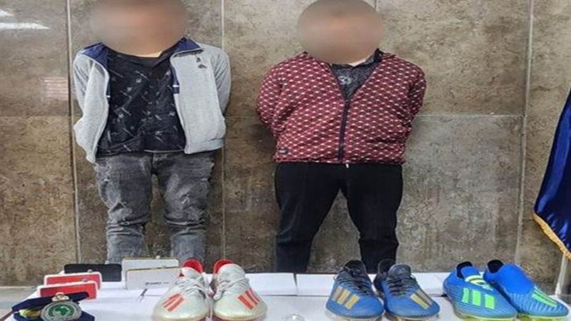 ضبط المتهمين بسرقة