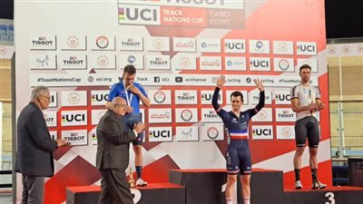 نتائج منافسات اليوم الثالث من بطولة كأس العالم للدراجات بالقاهرة