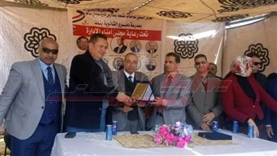 الدكتور علاء جودة يفتتح معرض الوحدات المنتجة بتعليم سيدي سالم بكفر الشيخ