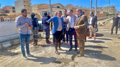 محافظ كفر الشيخ يتفقد أعمال تطوير مصيف بلطيم