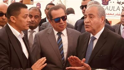 وزير التموين  يفتتح معرض أهلا رمضان بالشرقية 