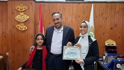 الشباب والرياضة بالوادي الجديد: أسماء هاني سيد الثالث على مستوى الجمهورية في المسابقة الفنية الفنون التشكيلية