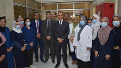 نائب محافظ المنيا يتابع انتظام الخدمة الصحية بمستشفى التأمين الصحي