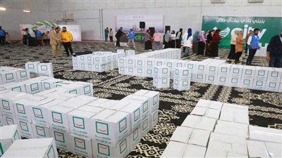 التحالف الوطني يوزع ٥٥ ألف وجبة غذائية لأهالي الأسمرات والخيالة والمحروسة ومعاً وأهالينا