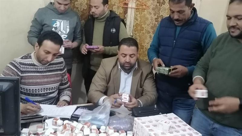 جانب من المضبوطات