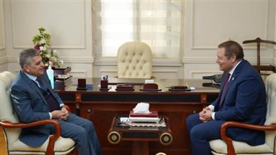 رئيسا الرقابة الصحية وقناة السويس يناقشان الخدمات الصحية لموظفي الهيئة