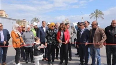 محافظ دمياط:محور السيالة من المحاور المرورية الهامة ويربط المحافظة مع بورسعيد