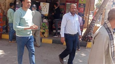 تحرير 13 محضر إشغال طريق بدير مواس بالمنيا