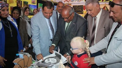 ضمن فعاليات عيد بني سويف القومي: ختام فعاليات معرض الأنشطة التربوية والتعليمية