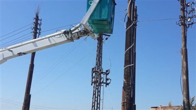 متابعة أعمال النظافة والإنارة العامة بمركز ومدينة القصاصين الجديدة