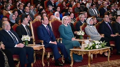 السيدة الأولى تعرب عن سعادتها بحضور احتفالية يوم المرأة المصرية والأم المثالية لعام ٢٠٢٣