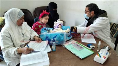 إجراء الخدمات الطبية لـ 1359 بقافلة 