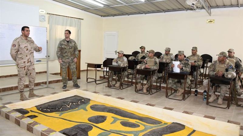 فعاليات التدريب المصري