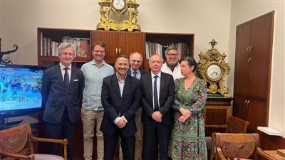 المتحف المصرى بالتحرير يستقبل وفدين من فرنسا