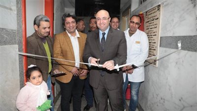 محافظ بني سويف يفتتح وحدة الرعاية المركزة للأطفال بمستشفى التأمين الصحي