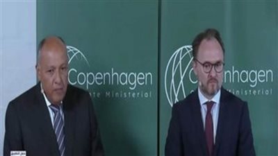 شكري: أمامنا فرصة سانحة لمواجهة التأثيرات السلبية للتغيرات المناخية