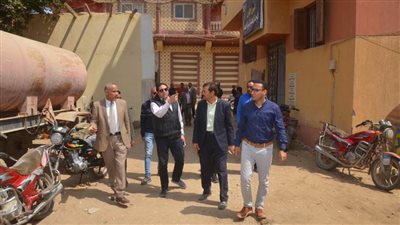  نائب محافظ بني سويف يتفقد مشروعات 