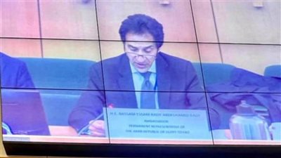 سفير مصر بروما يستعرض أمام دول 