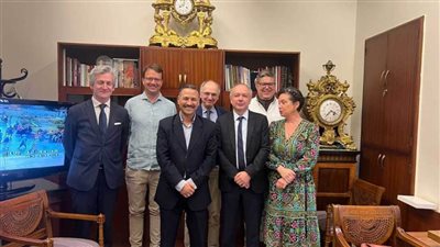 المتحف المصري بالتحرير يستقبل وفدين علميين فرنسيين