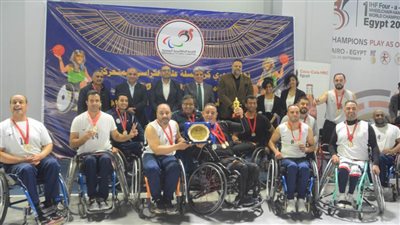 المحاربون القدماء يتوج بطلًا لدوري سلة الكراسي المتحركة 