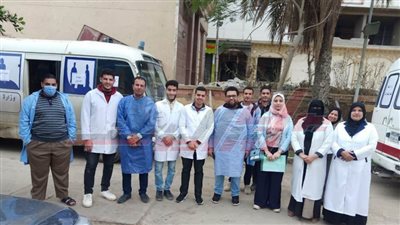 الكشف الطبي على 72 متدربا بمركز التدريب الإنتاجي بدسوق في كفر الشيخ