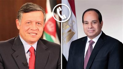 الرئيس السيسي يهنئ هاتفيا ملك الأردن بحلول شهر رمضان