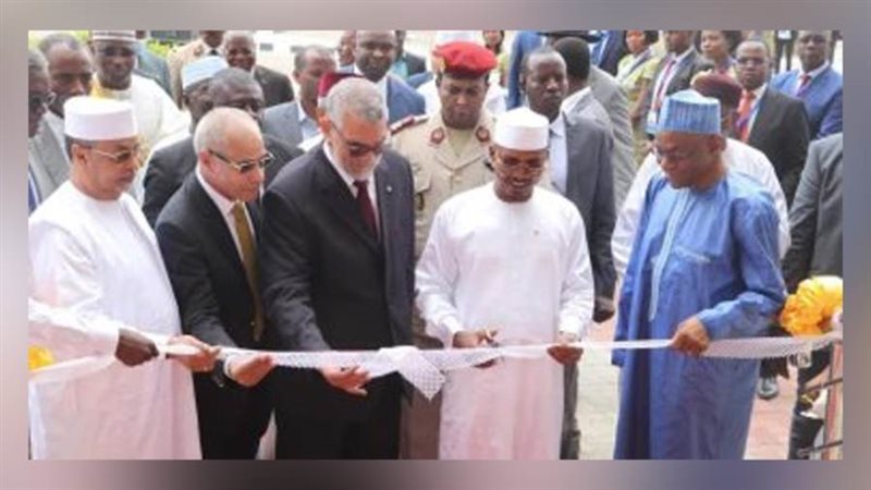 الرئيس التشادي يفتتح