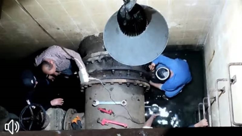 غسيل وتطهير محطات