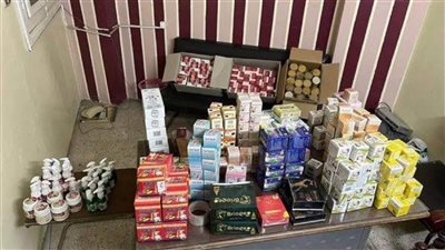 ضبط مصنع دون ترخيص للمنشطات بالقاهرة