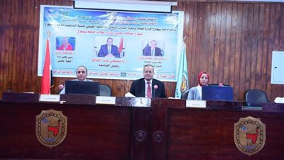 رئيس جامعة سوهاج يفتتح فعاليات نموذج محاكاة مجلس الوزراء