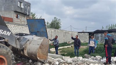 حملات مكبرة لإزالة تعديات البناء المخالف والتعديات على أراضي أملاك الدولة بأحياء الإسكندرية