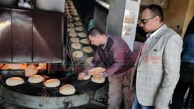 تحرير 9 محاضر تموينية ضد المخابز المخالفة بكفر الشيخ