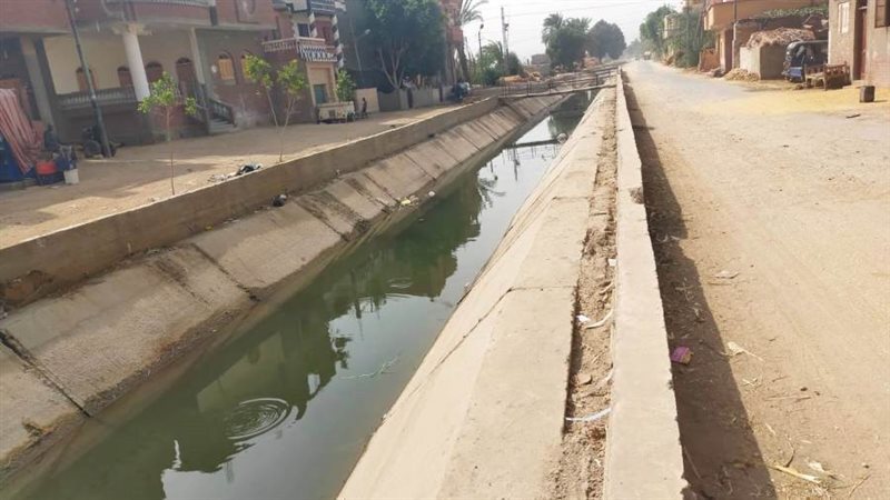 جانب من الترع التي