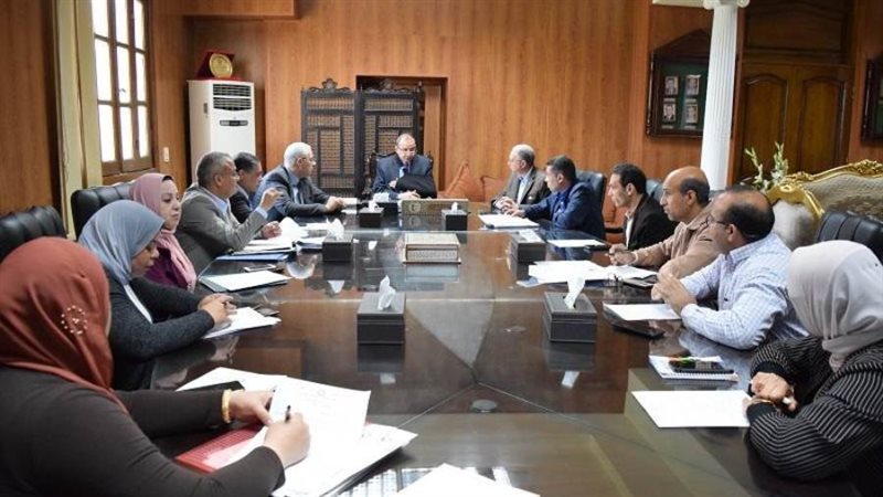 اجتماعات رئيس جامعة