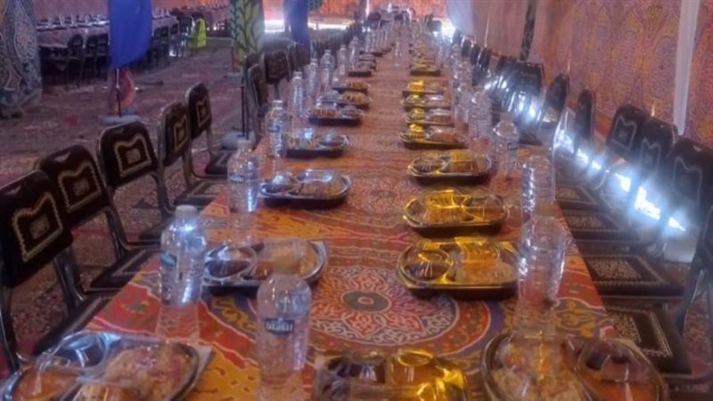 جانب من الوجبات