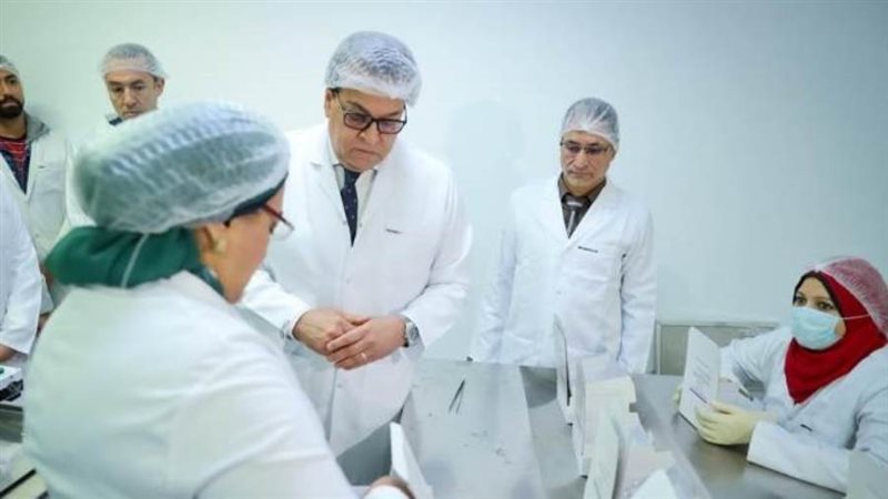 وزير الصحة خلال تدشين