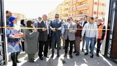 محافظة الدقهلية يفتتح محطتي رفع صرف صحي بجمصة