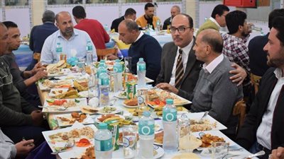 جامعة العريش تنظم حفل إفطار جماعيًا 