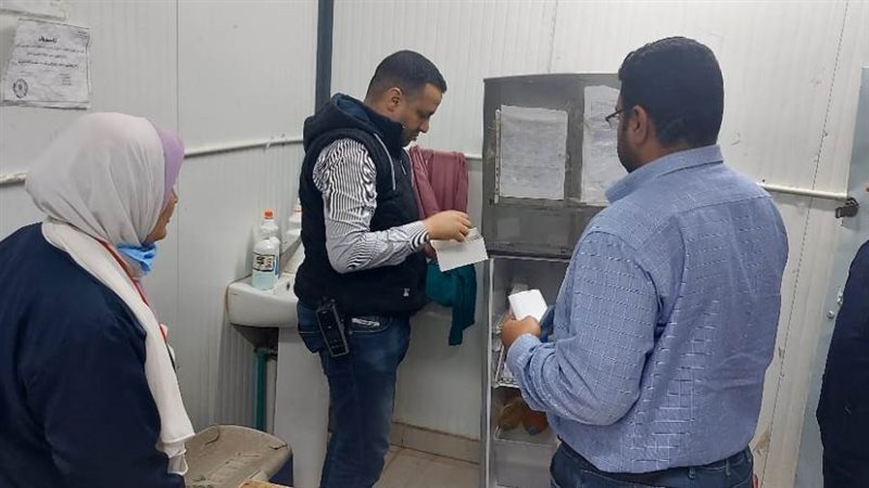 جانب من التفتيش