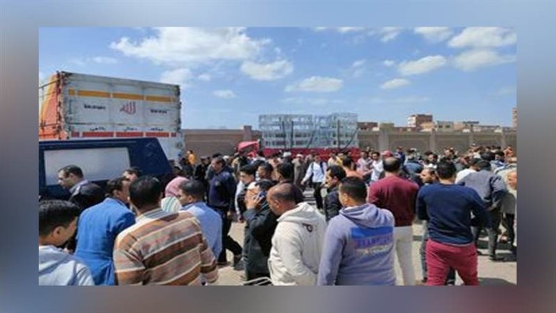 حادث بلبيس بالشرقية