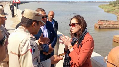 نائب محافظ البحيرة تتابع الموقف التنفيذي لمشروع تطوير بحيرة إدكو