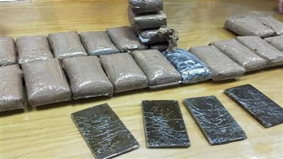 ضبط كمية من المواد المخدرة بحوزة شخصين بالقاهرة بقصد الاتجار